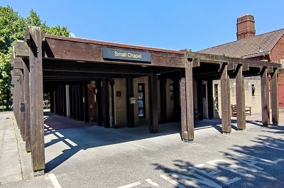 Small chapel entrance